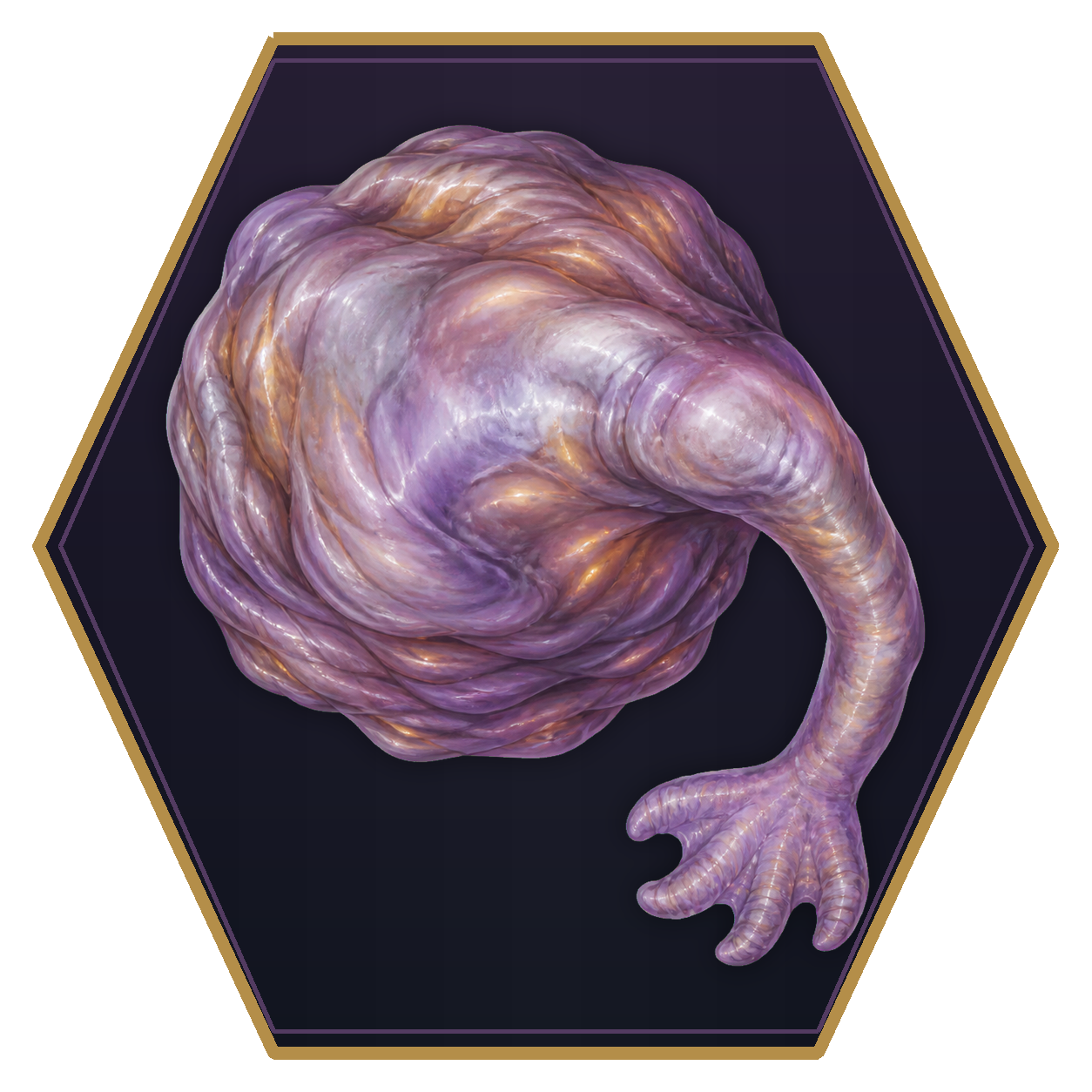 Phasm top-down flat-top hex token
