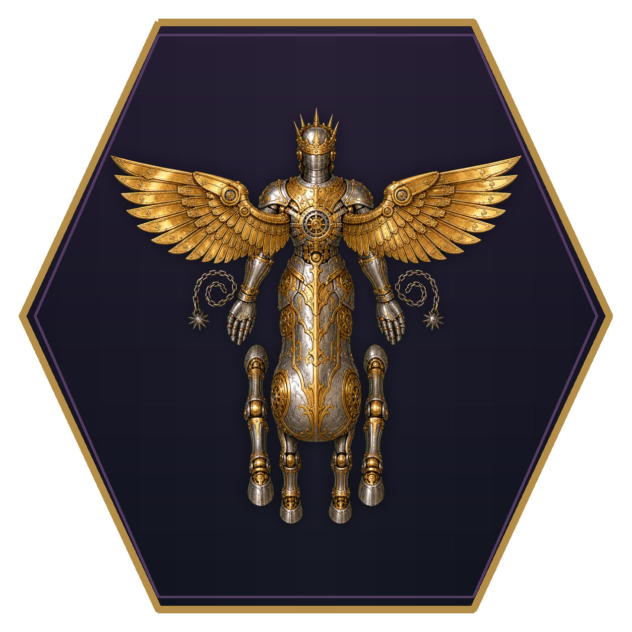 Zelekhut top-down flat-top hex token