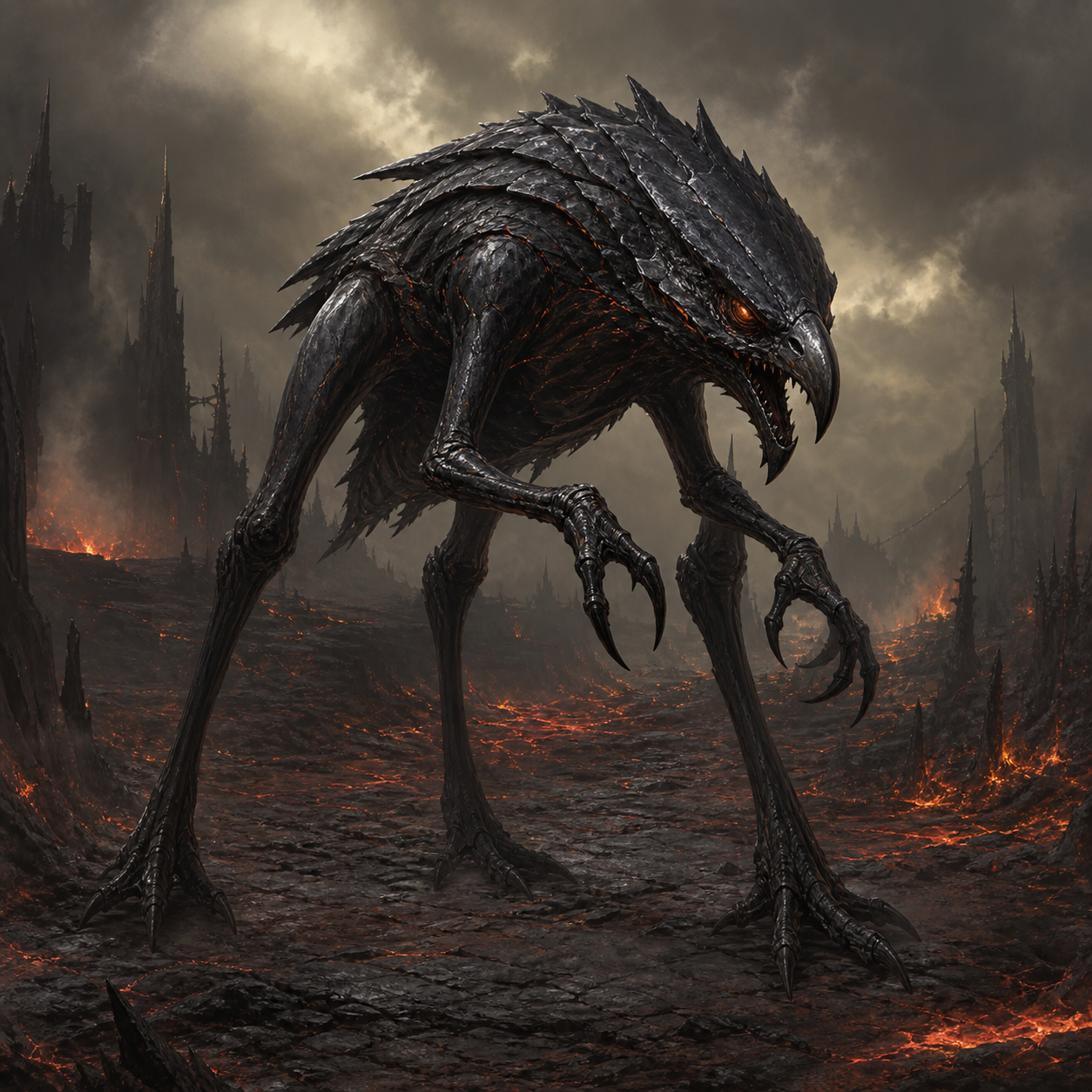 Achaierai bestiary portrait