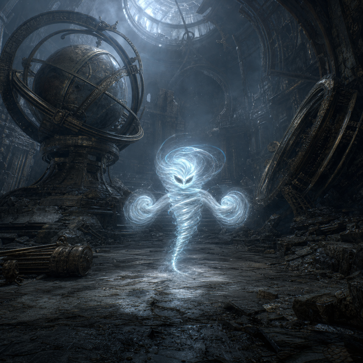 Air Elemental bestiary portrait