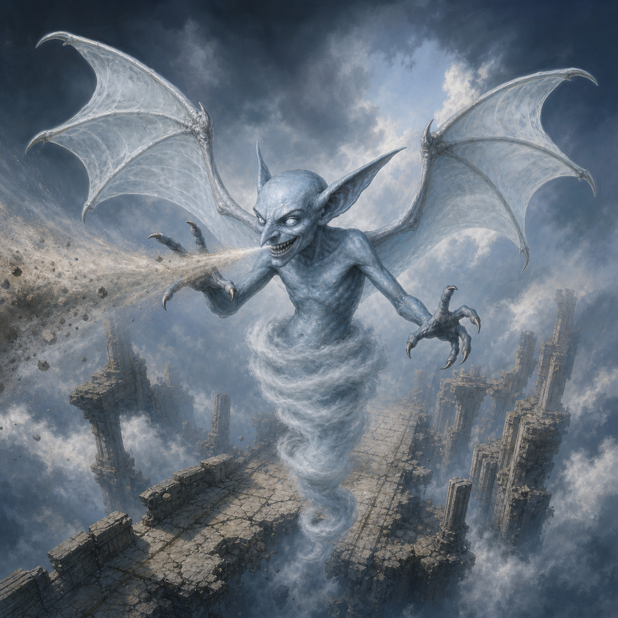 Air Mephit bestiary portrait