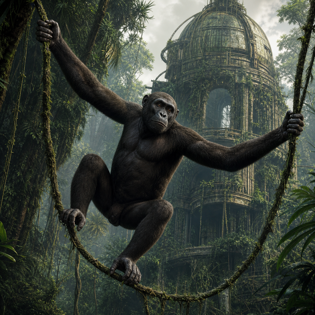 Ape bestiary portrait