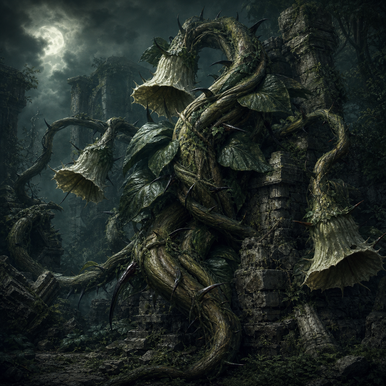 Assassin Vine bestiary portrait