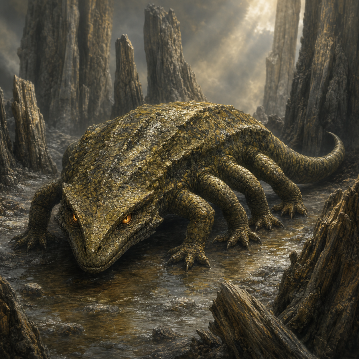 Basilisk bestiary portrait
