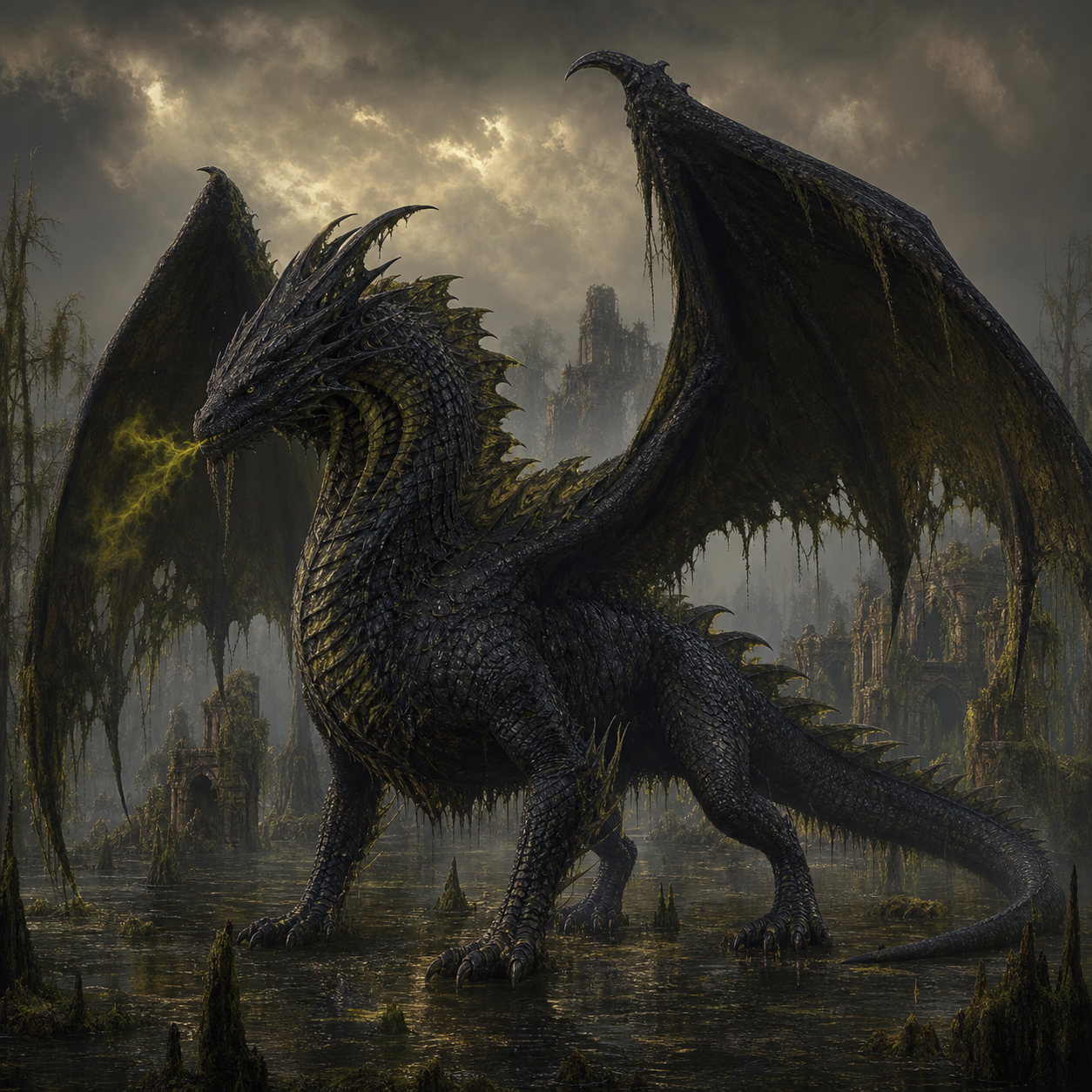 Black Dragon bestiary portrait