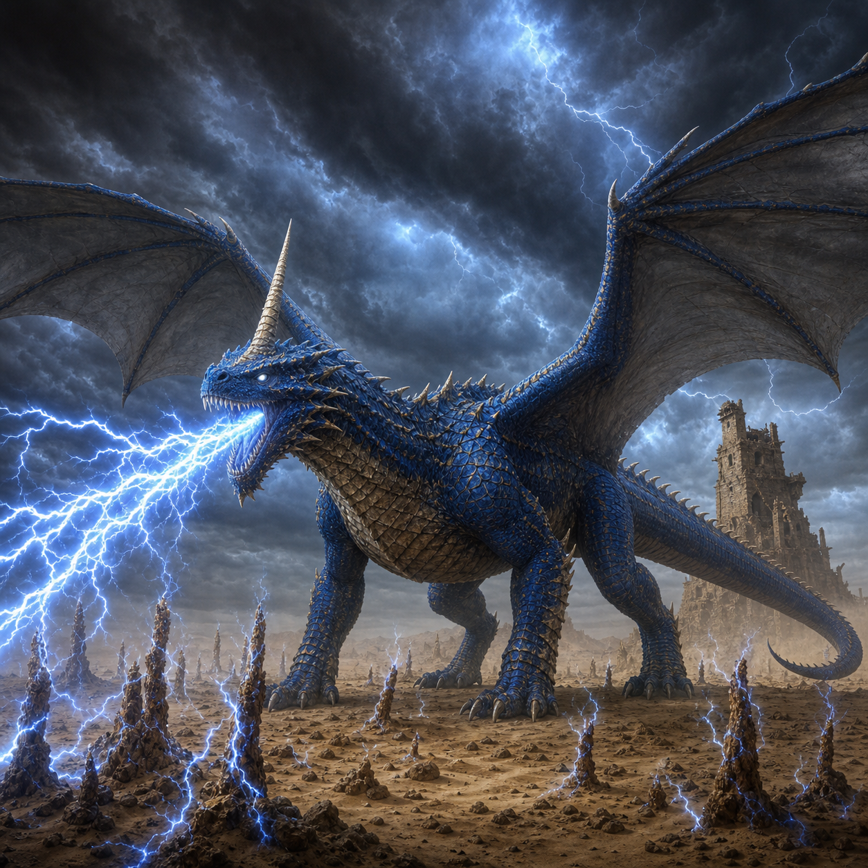 Blue Dragon bestiary portrait