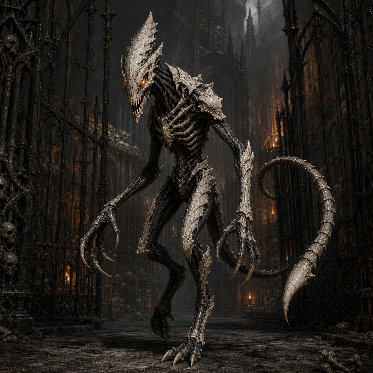 Bone Devil (Osyluth) bestiary portrait