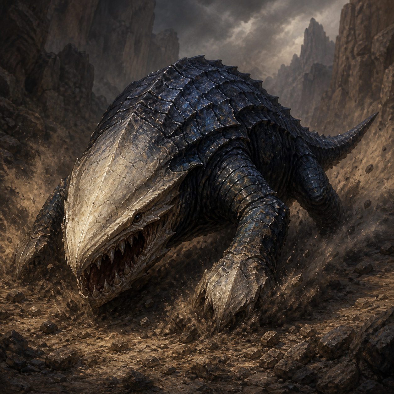 Bulette bestiary portrait