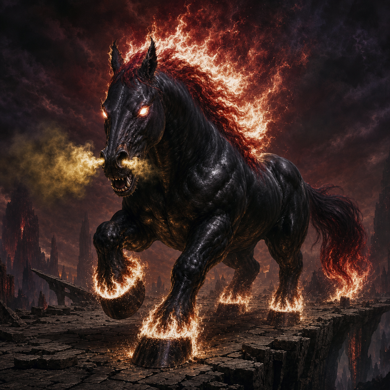 Cauchemar bestiary portrait