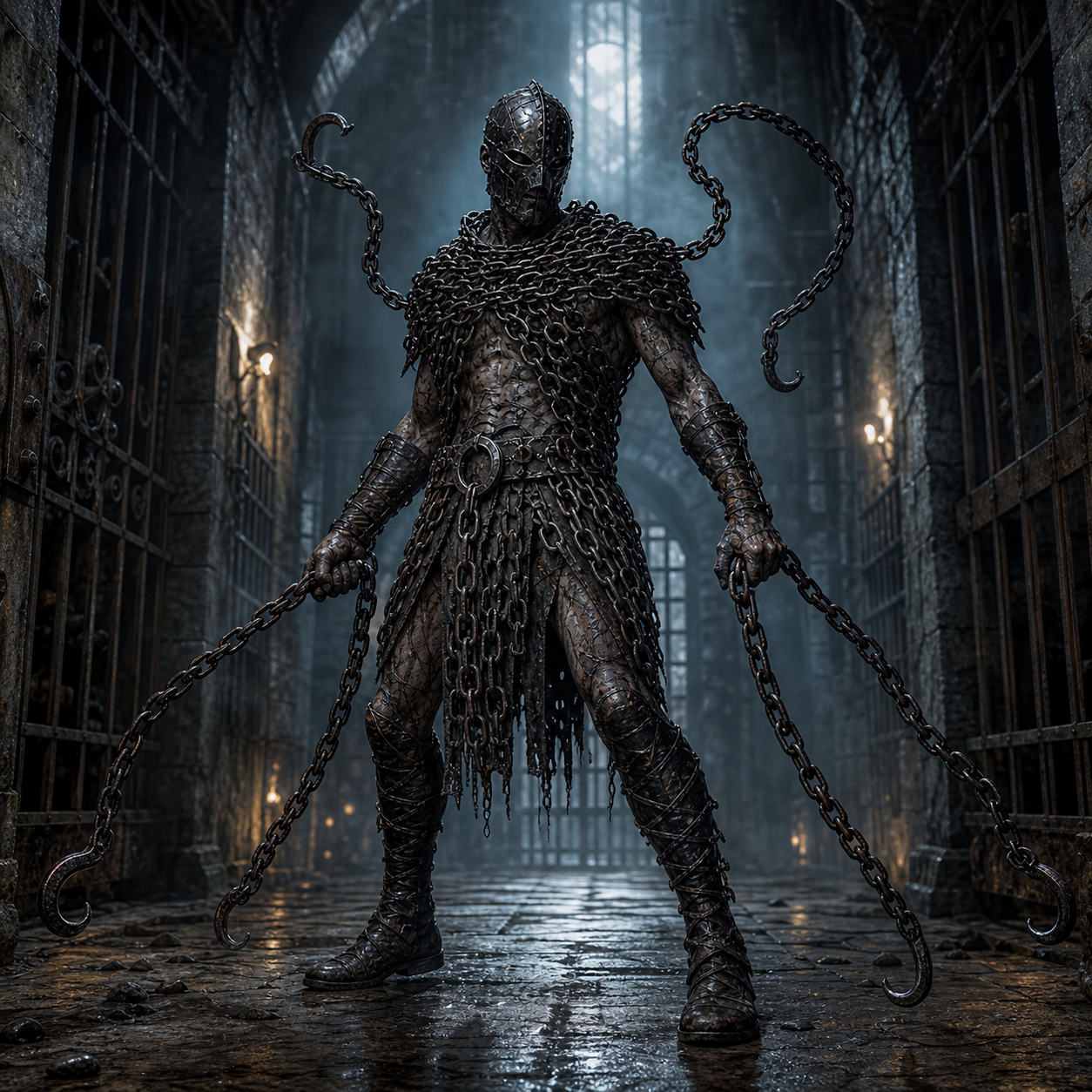 Chain Devil (Kyton) bestiary portrait