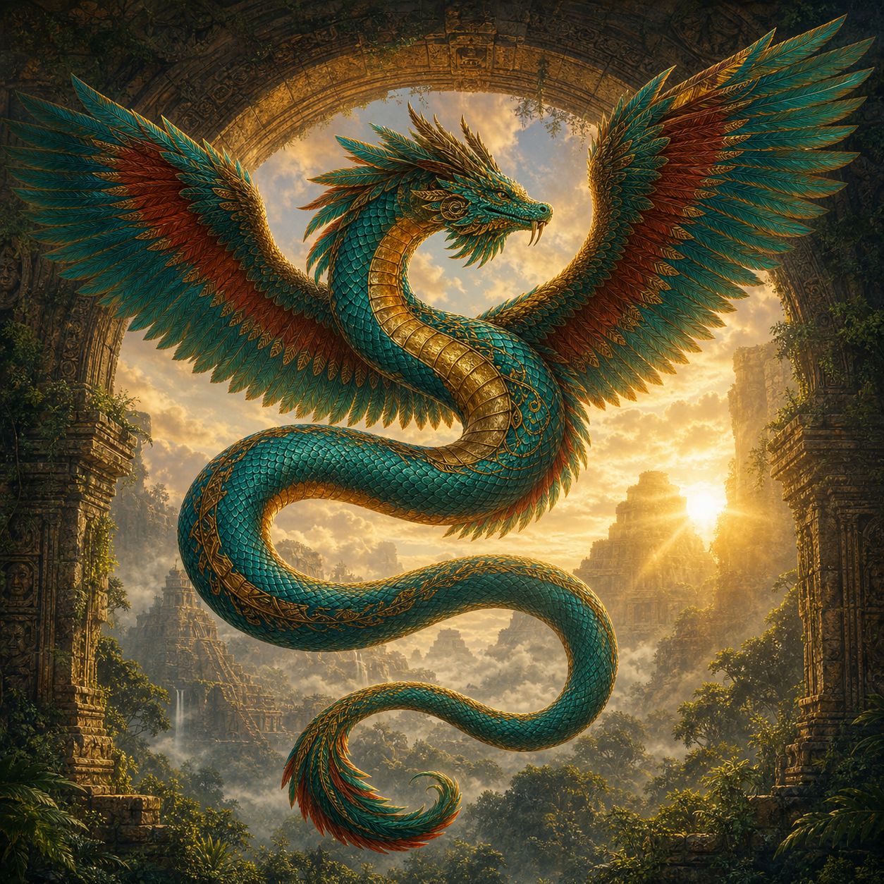 Couatl bestiary portrait