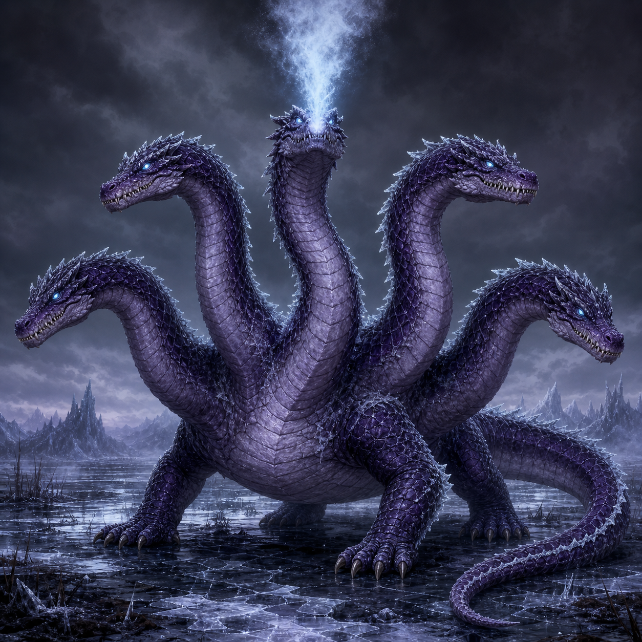 Cryohydra bestiary portrait