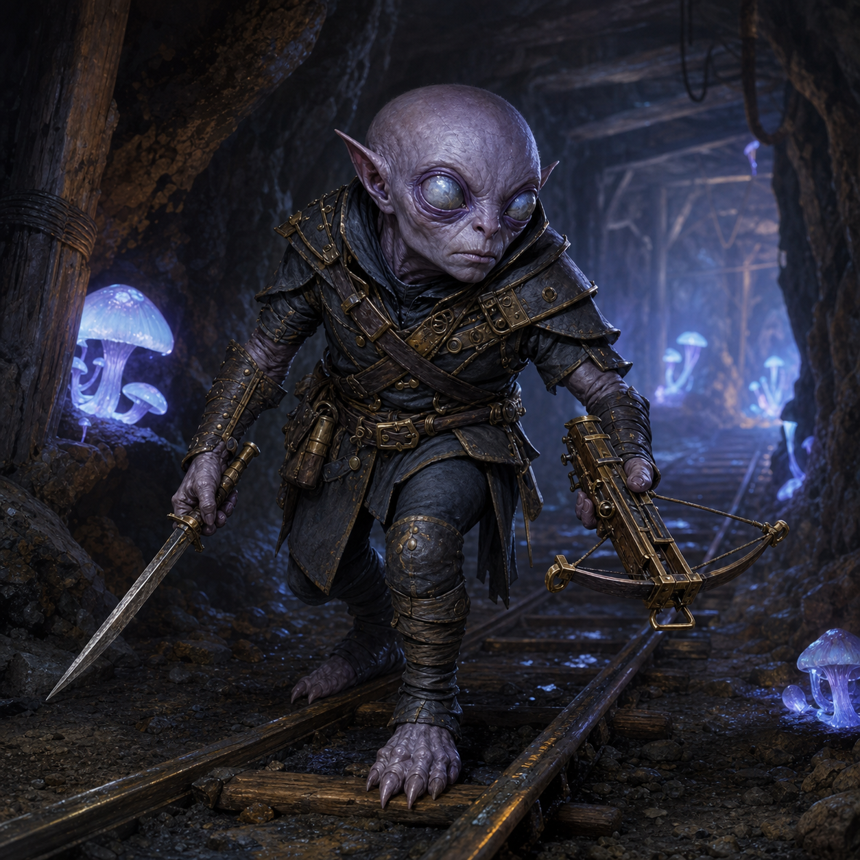 Derro bestiary portrait