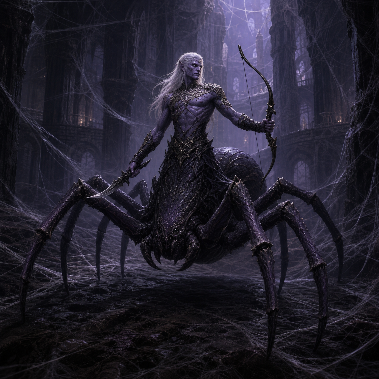 Drider bestiary portrait