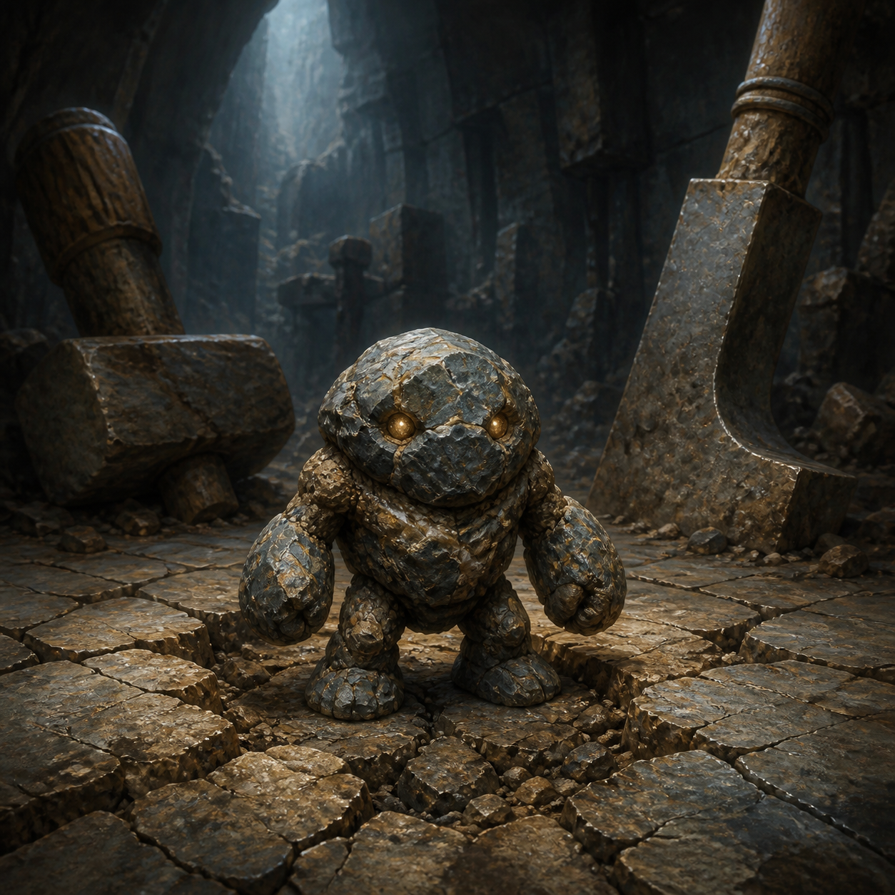 Earth Elemental bestiary portrait