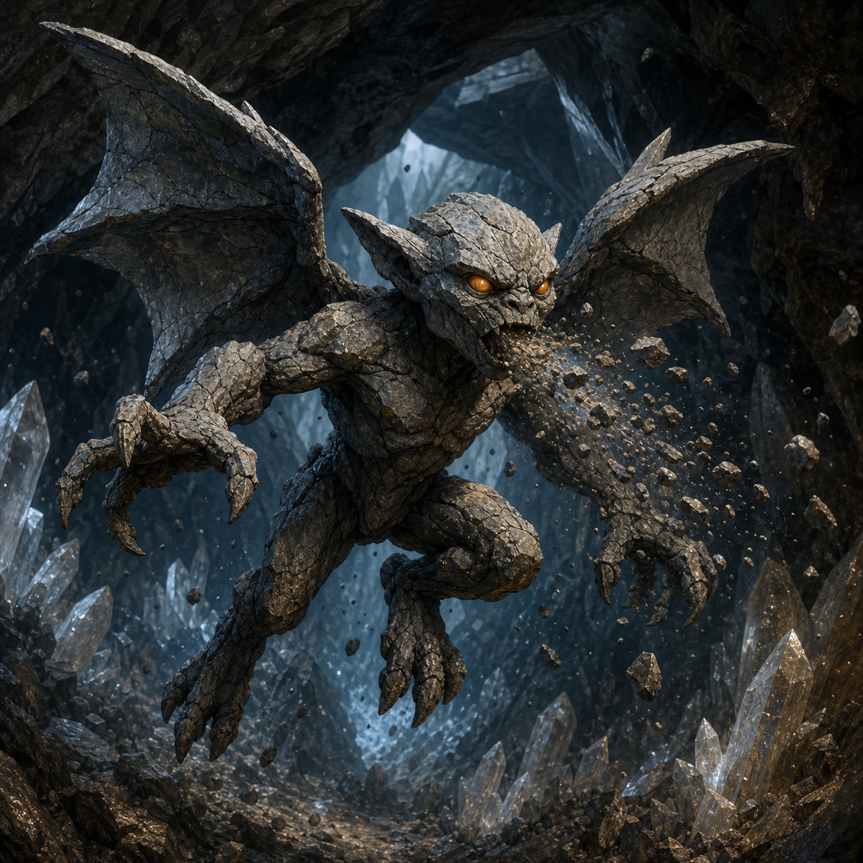 Earth Mephit bestiary portrait