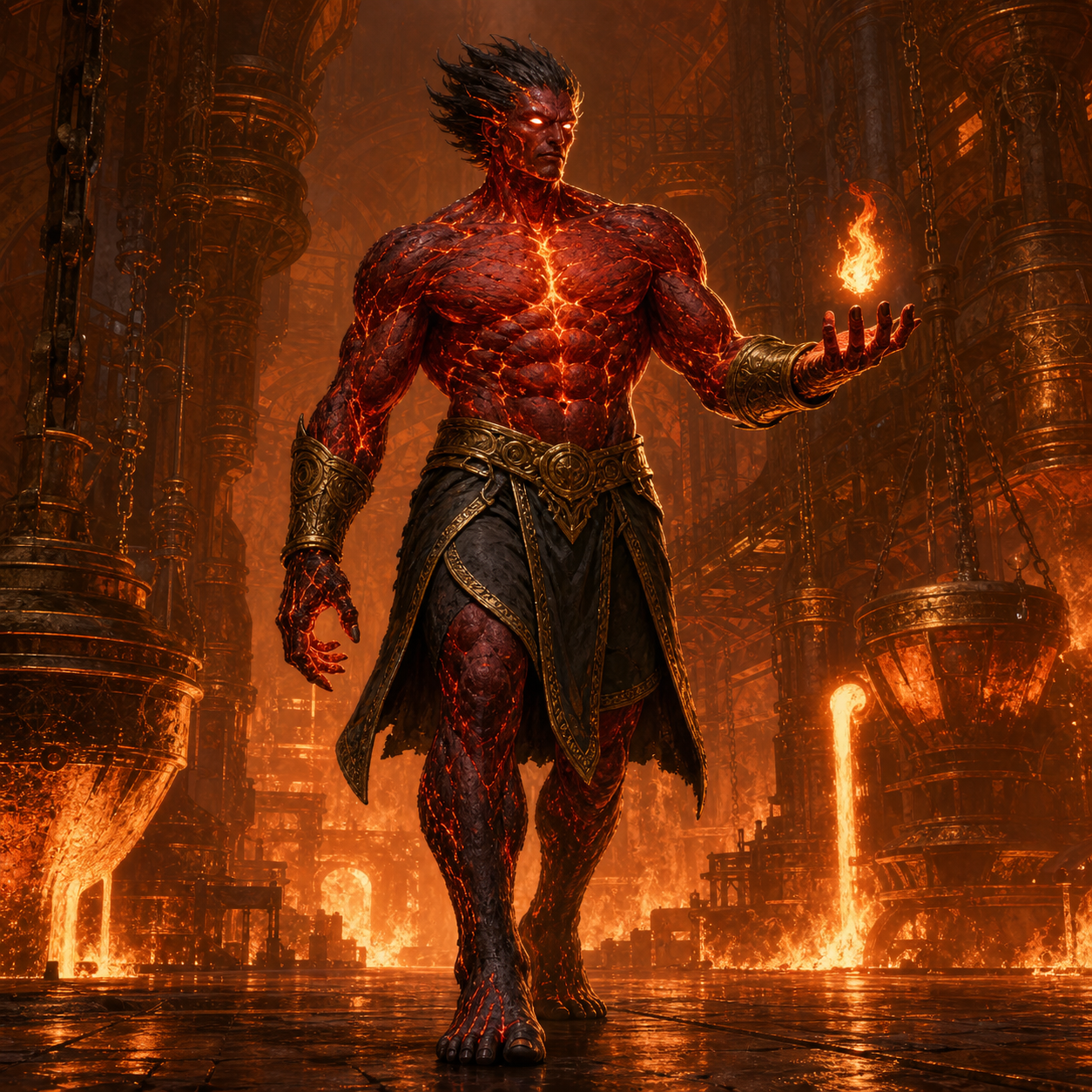 Efreeti bestiary portrait