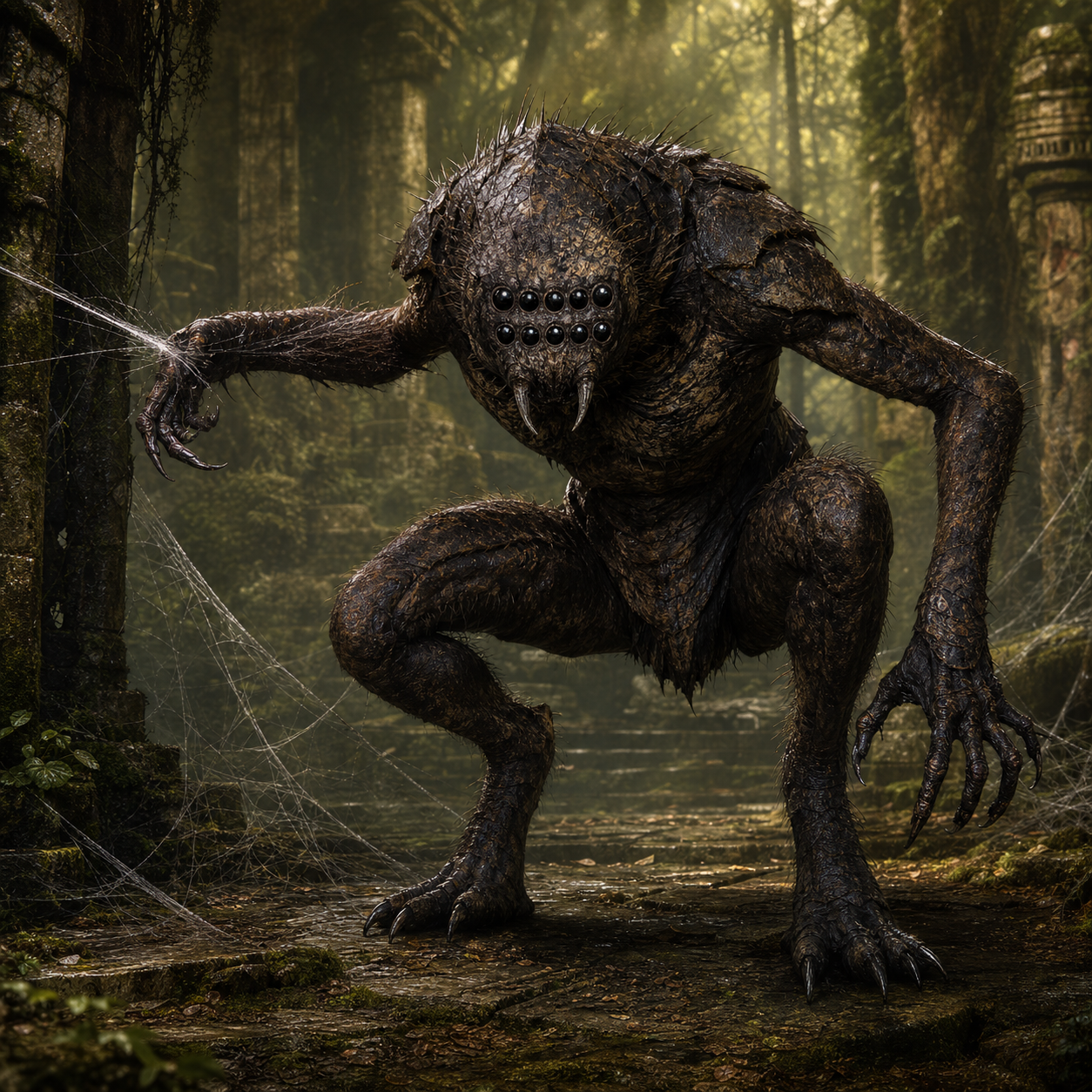 Ettercap bestiary portrait