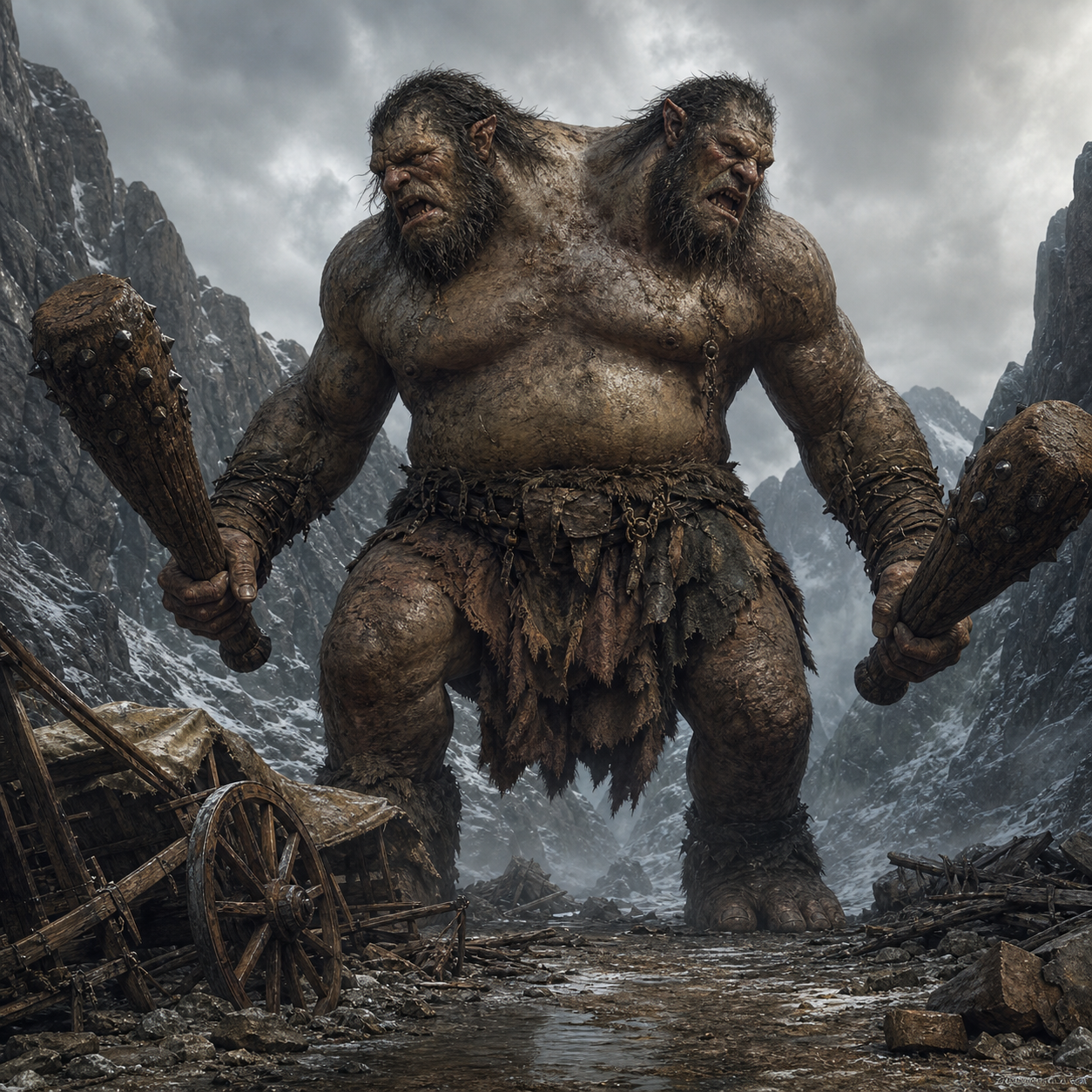 Ettin bestiary portrait