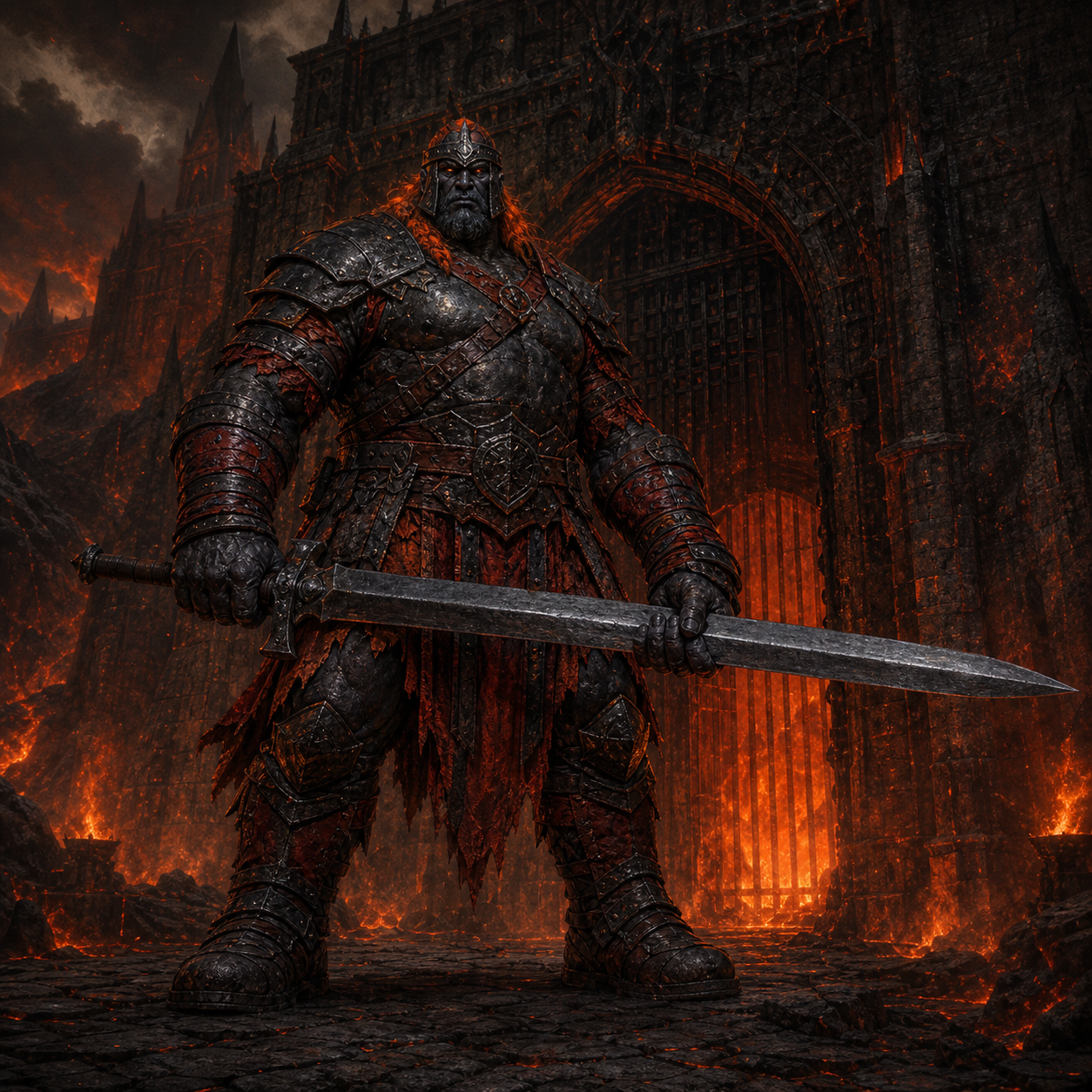 Fire Giant bestiary portrait