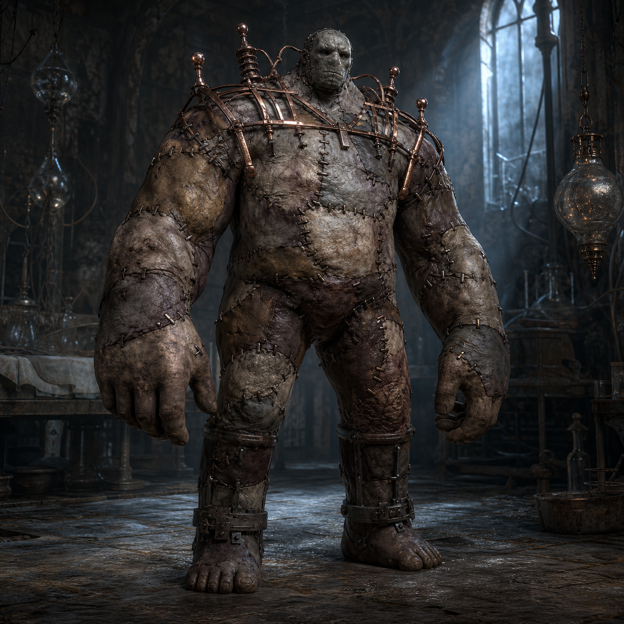 Flesh Golem bestiary portrait