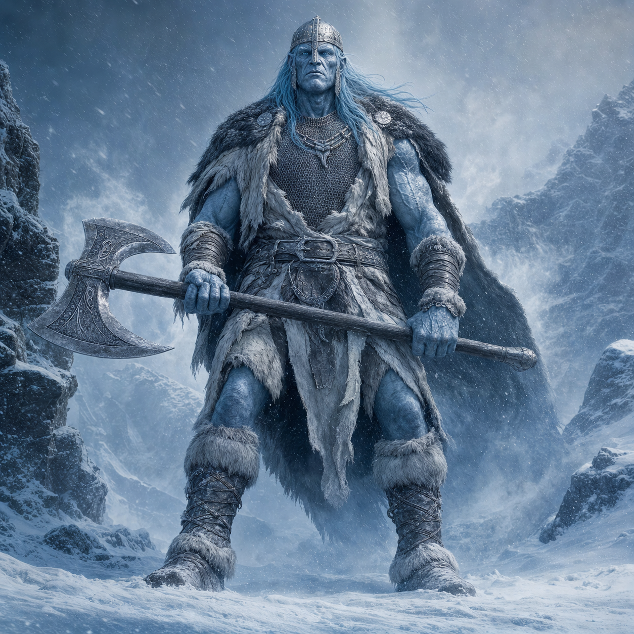 Frost Giant bestiary portrait
