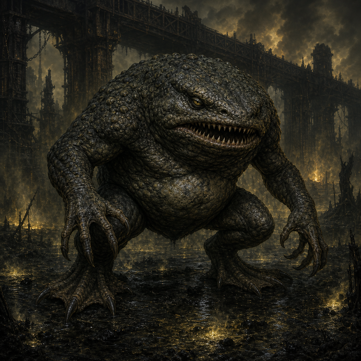 Hezrou bestiary portrait