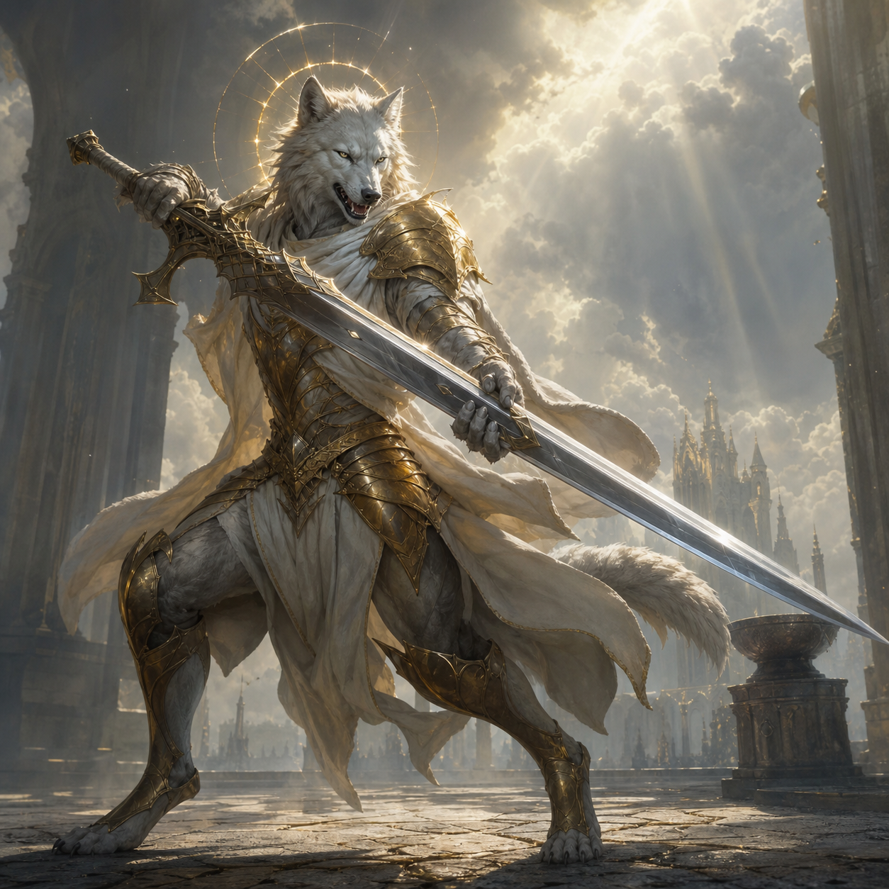 Hound Archon bestiary portrait