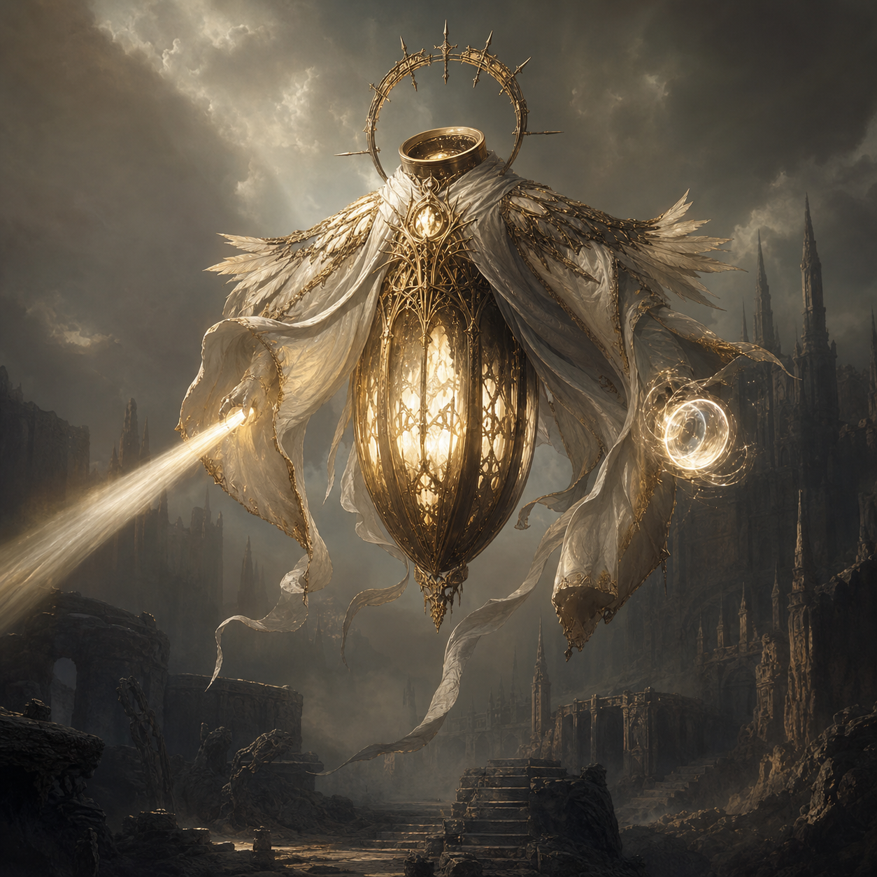 Lantern Archon bestiary portrait
