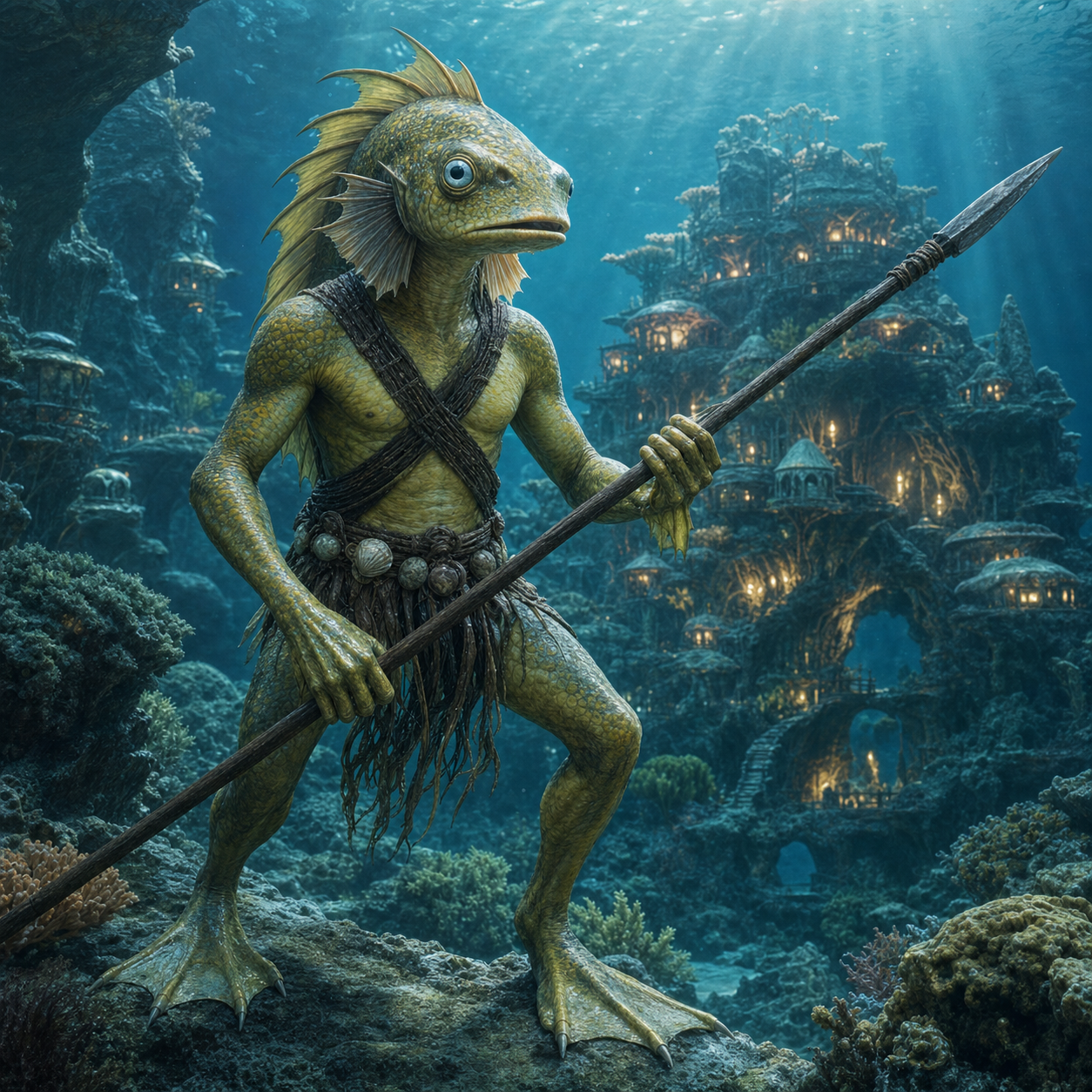 Locathah bestiary portrait