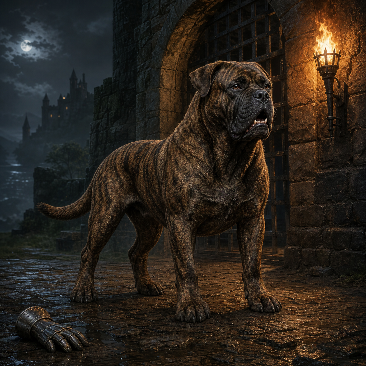 Mastiff bestiary portrait