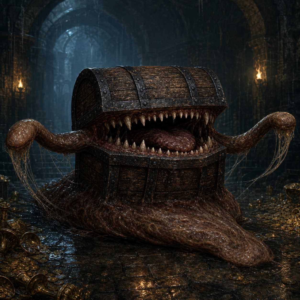Mimic bestiary portrait