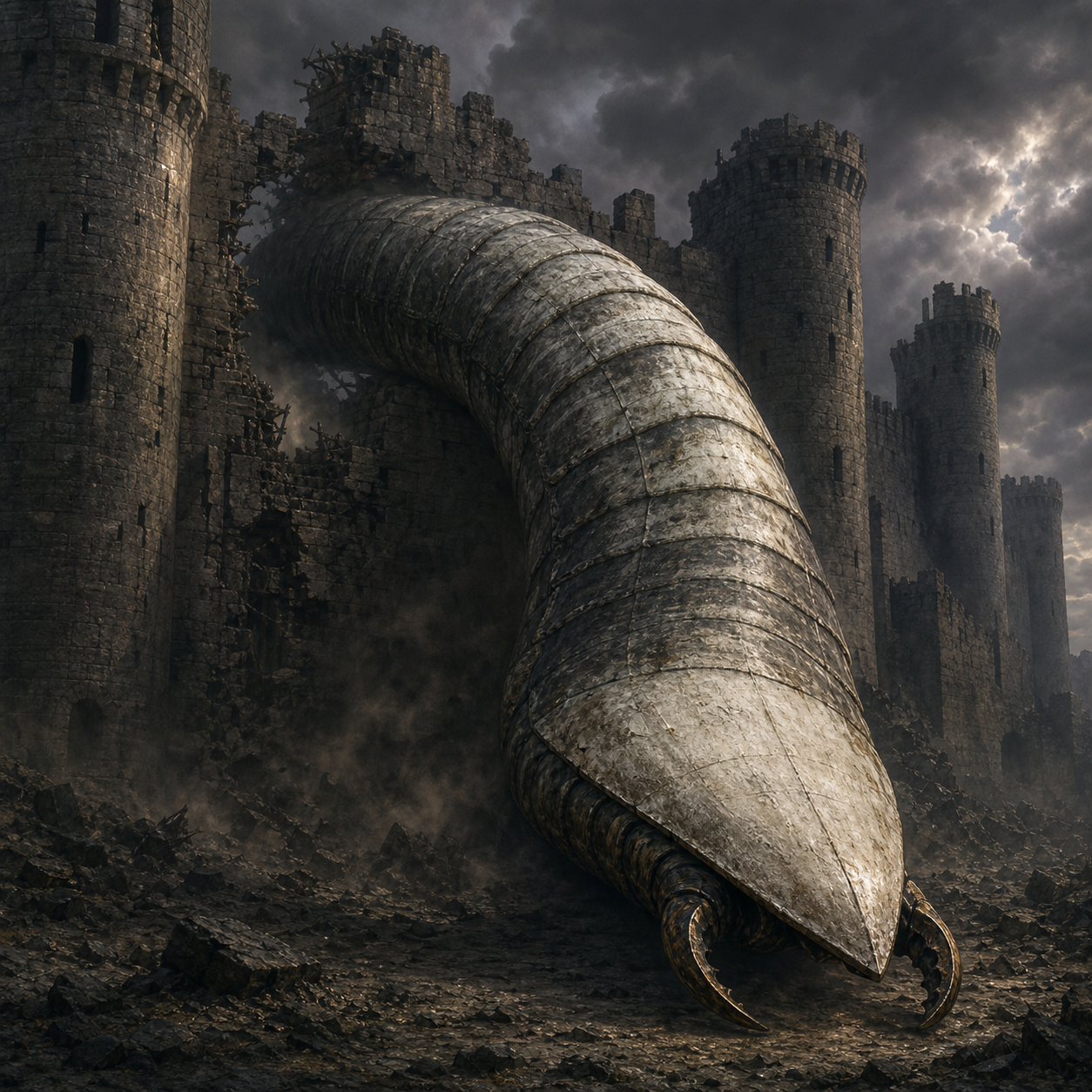 Monstrous Centipede (Colossal) bestiary portrait