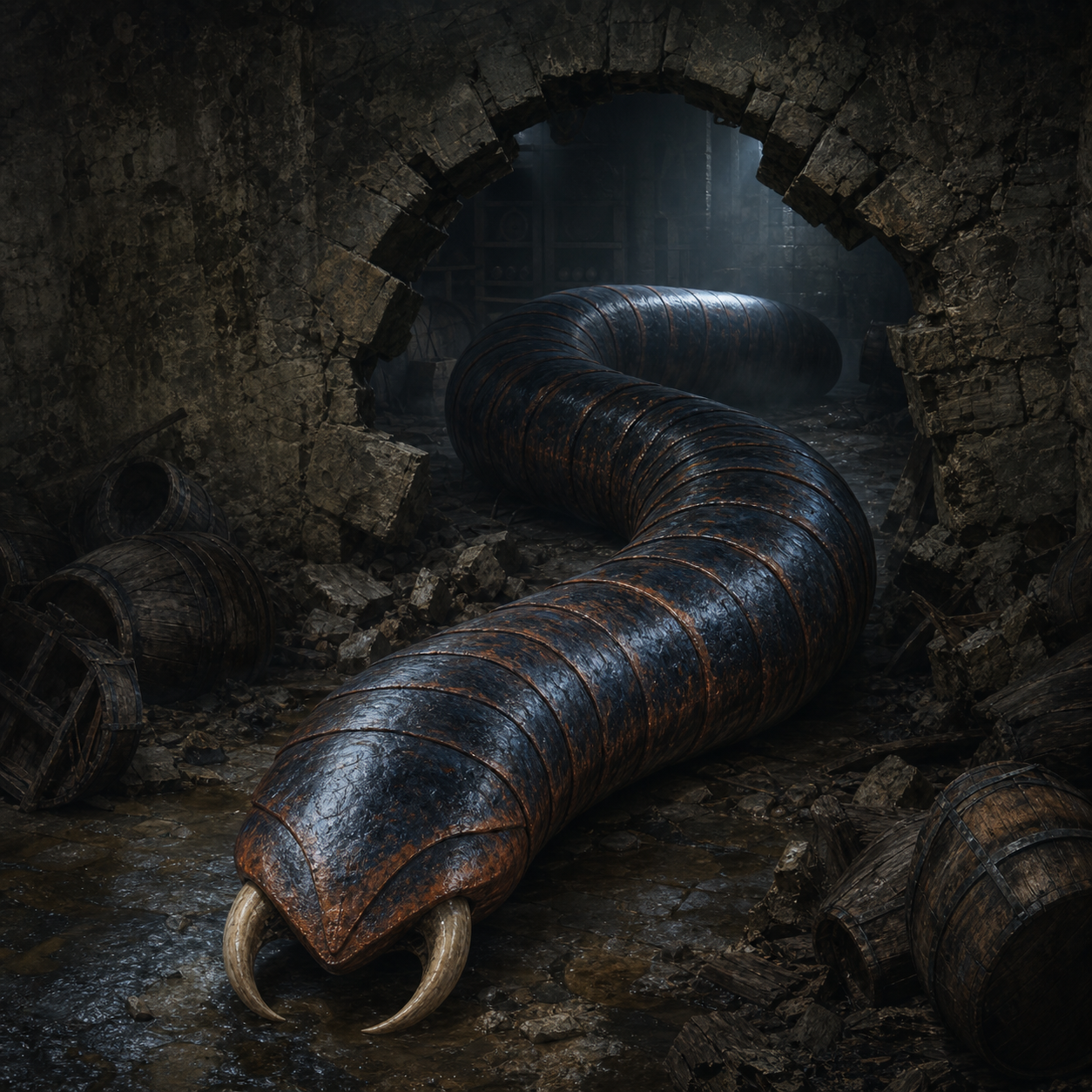 Monstrous Centipede (Medium) bestiary portrait