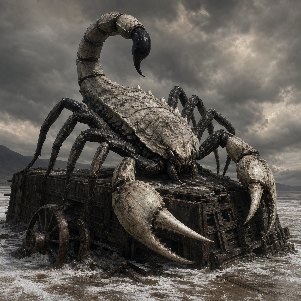 Monstrous Scorpion (Huge) bestiary portrait