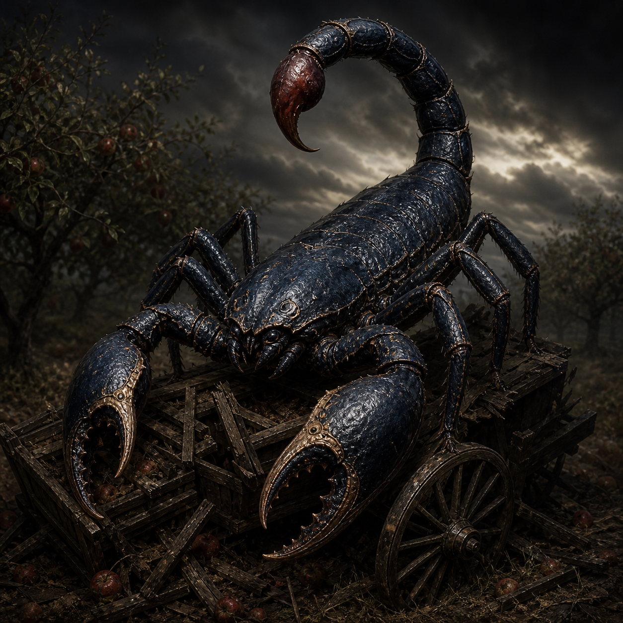 Monstrous Scorpion (Large) bestiary portrait