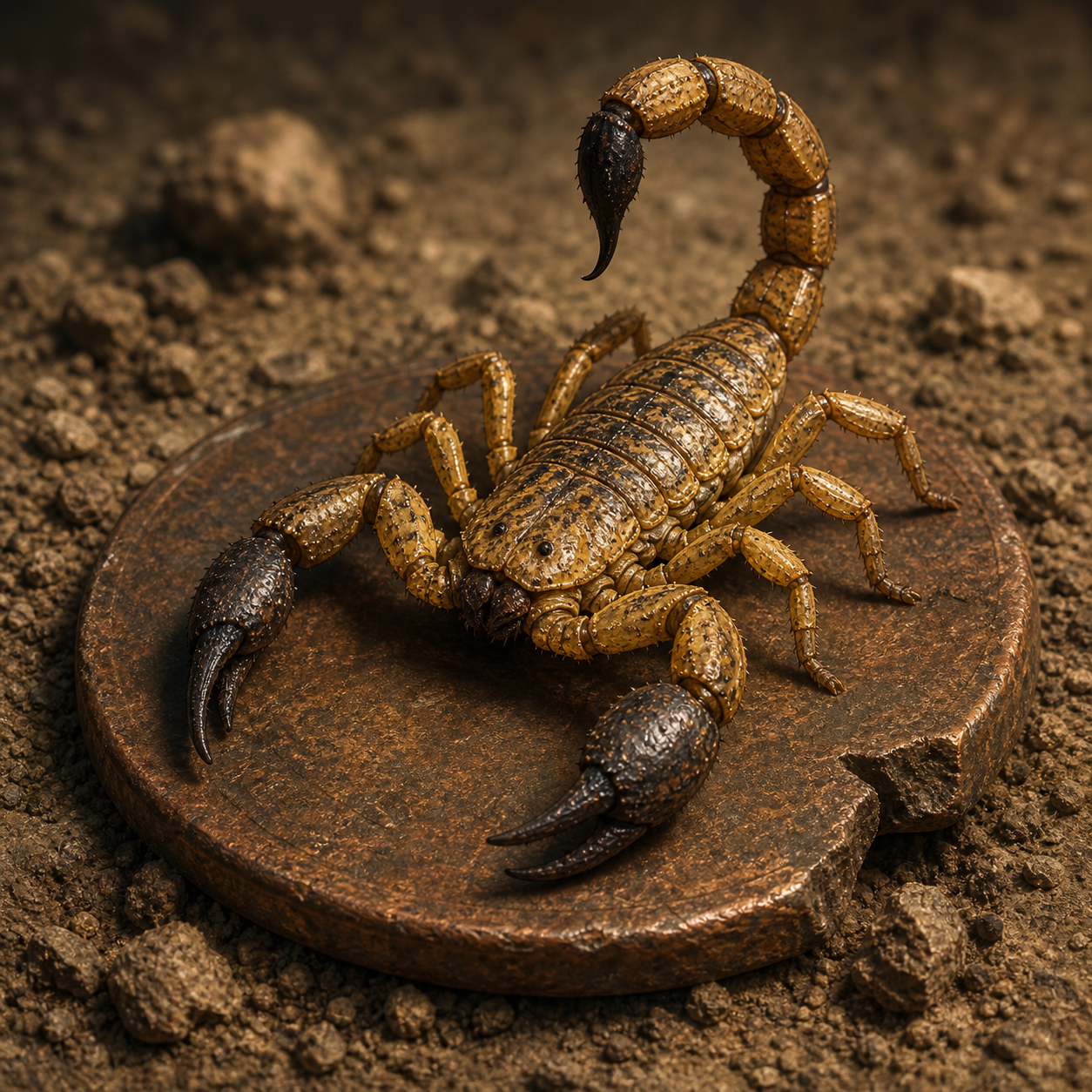 Monstrous Scorpion (Tiny) bestiary portrait