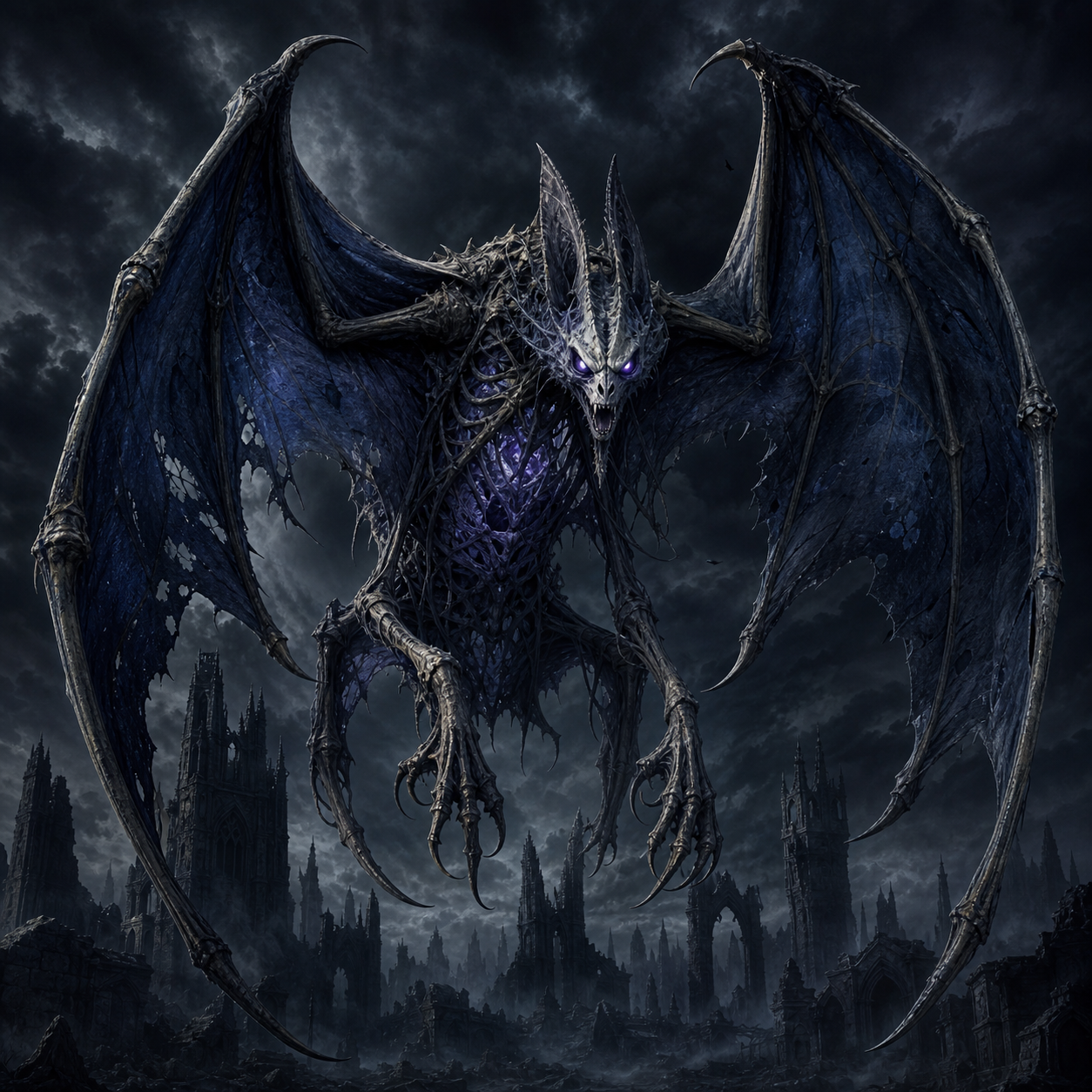 Nightwing bestiary portrait