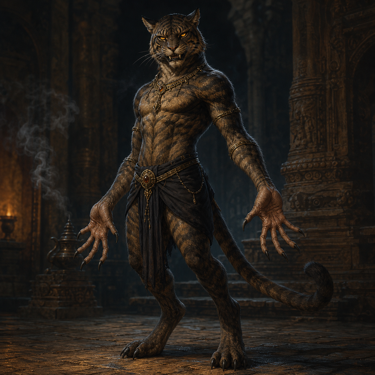 Rakshasa bestiary portrait