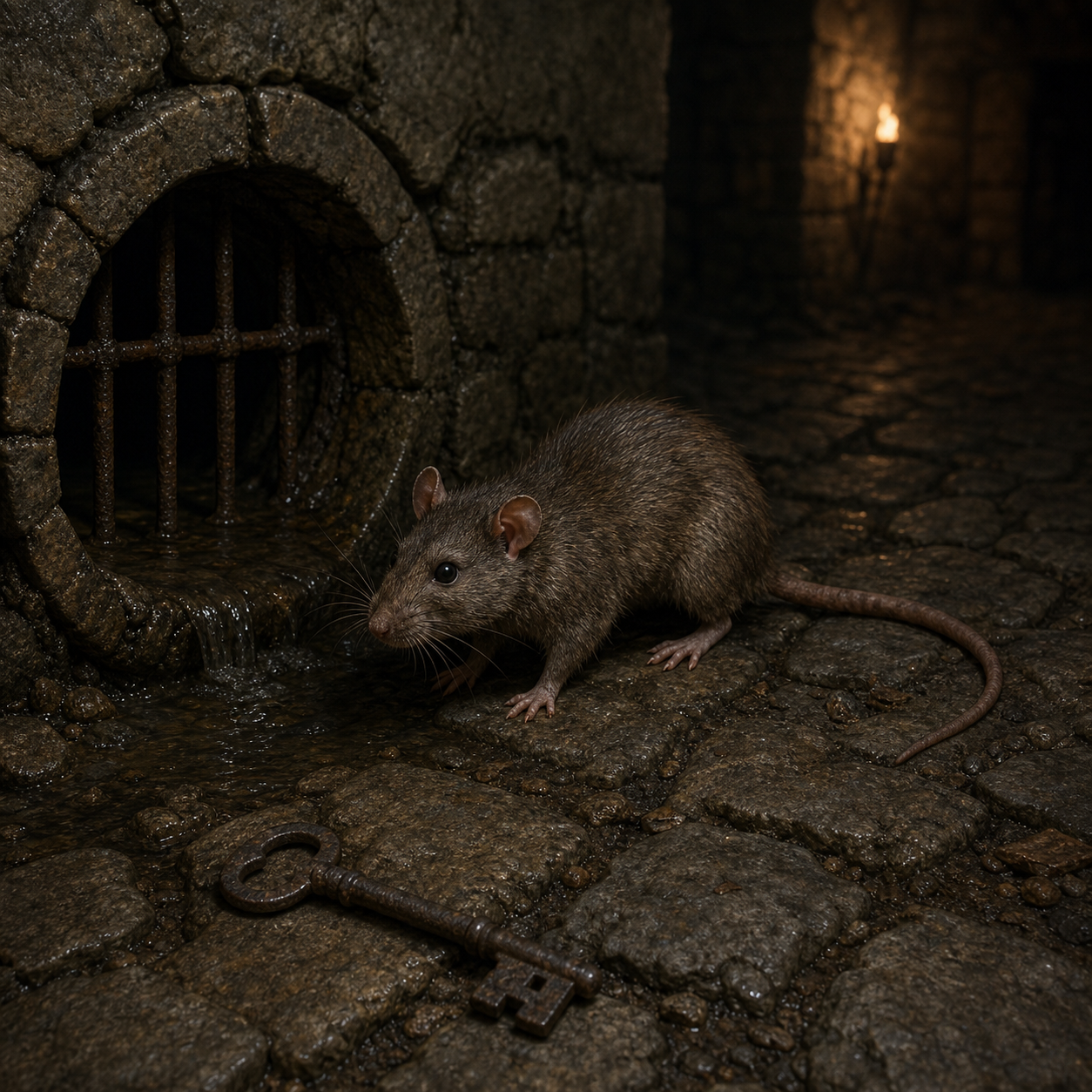 Rat bestiary portrait