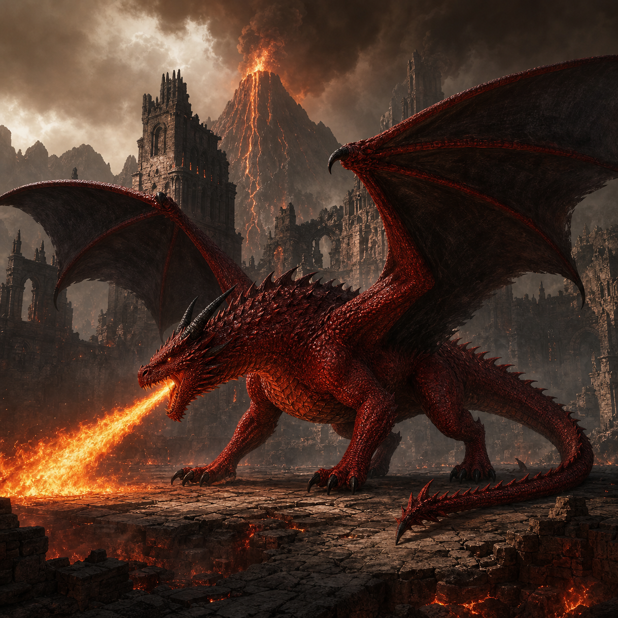 Red Dragon bestiary portrait