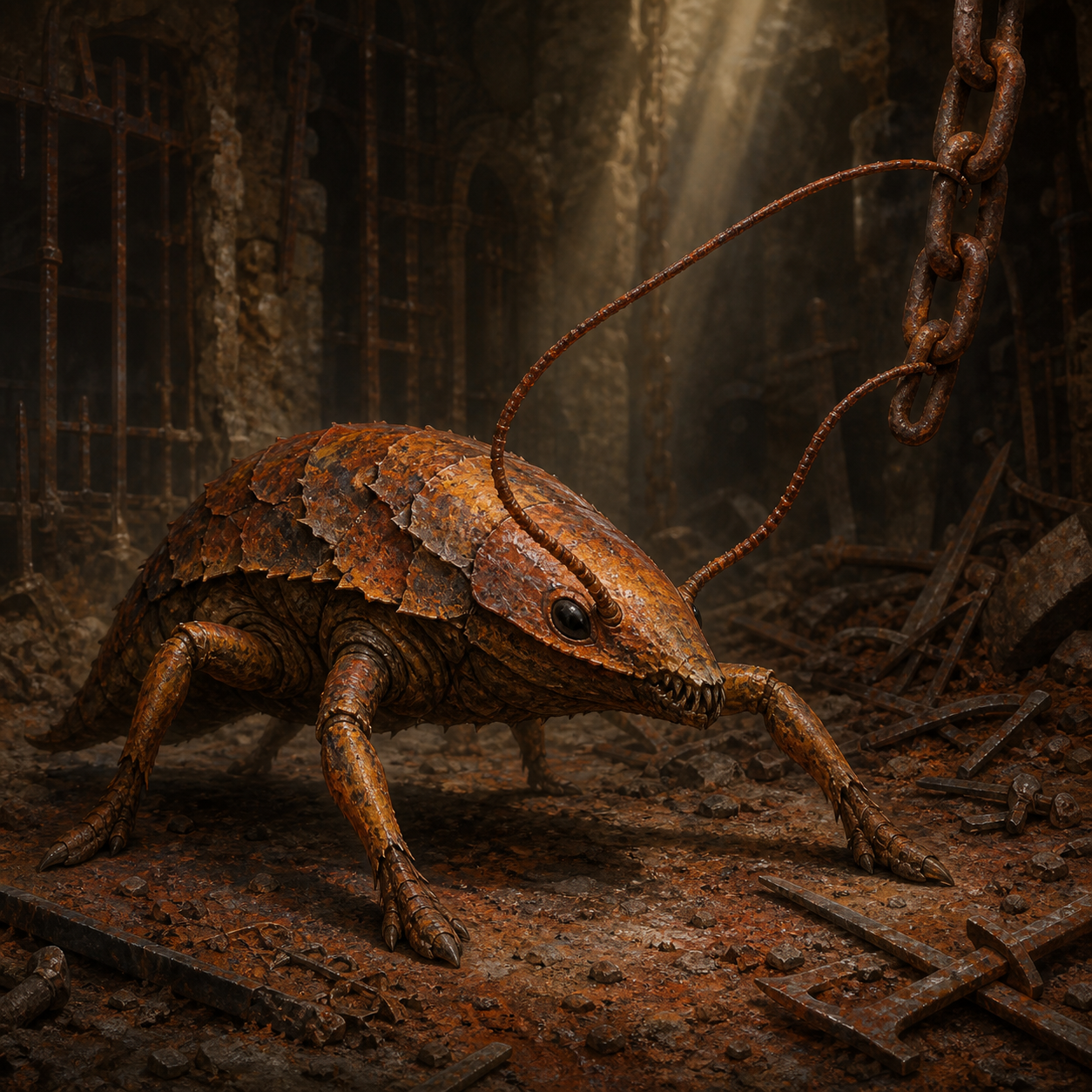 Rust Monster bestiary portrait