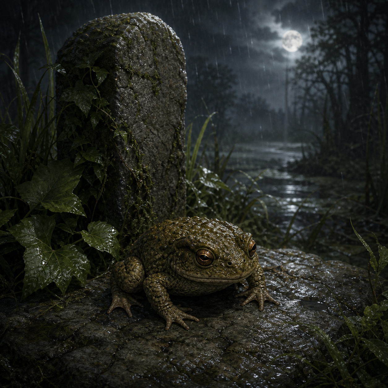 Toad bestiary portrait