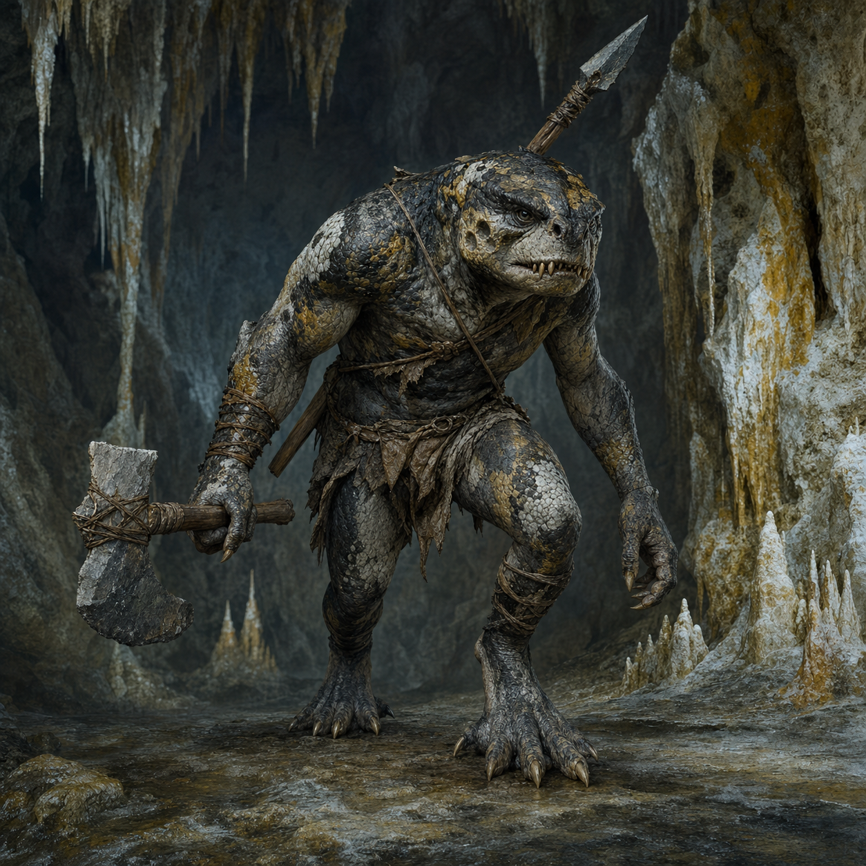 Troglodyte bestiary portrait