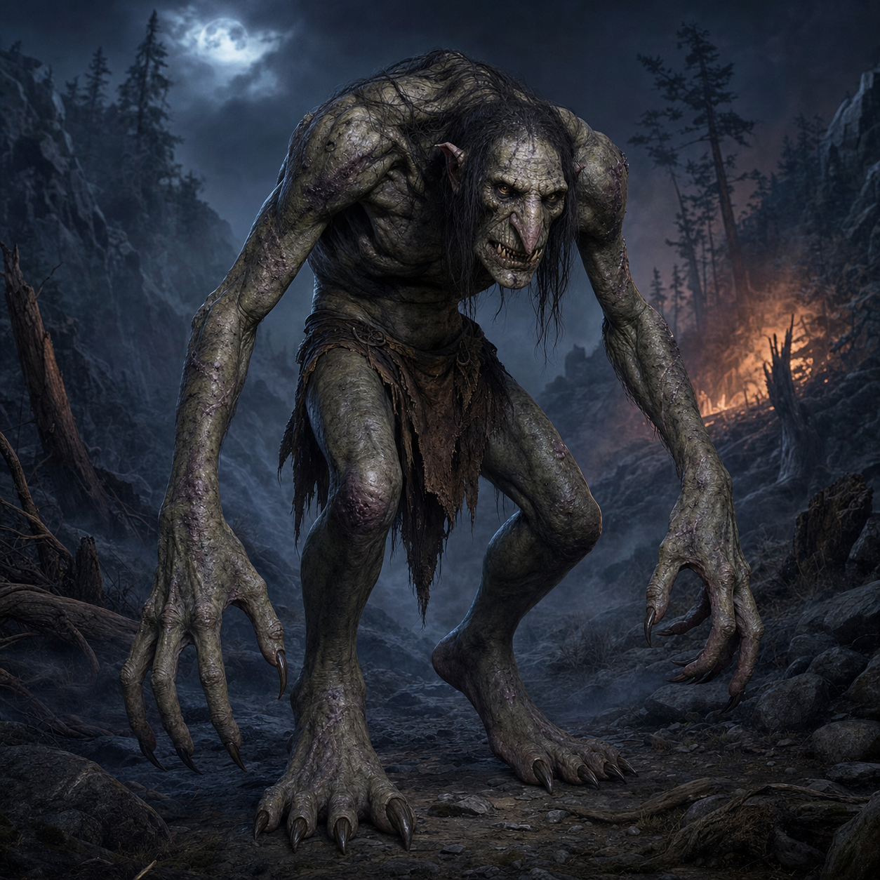 Troll bestiary portrait