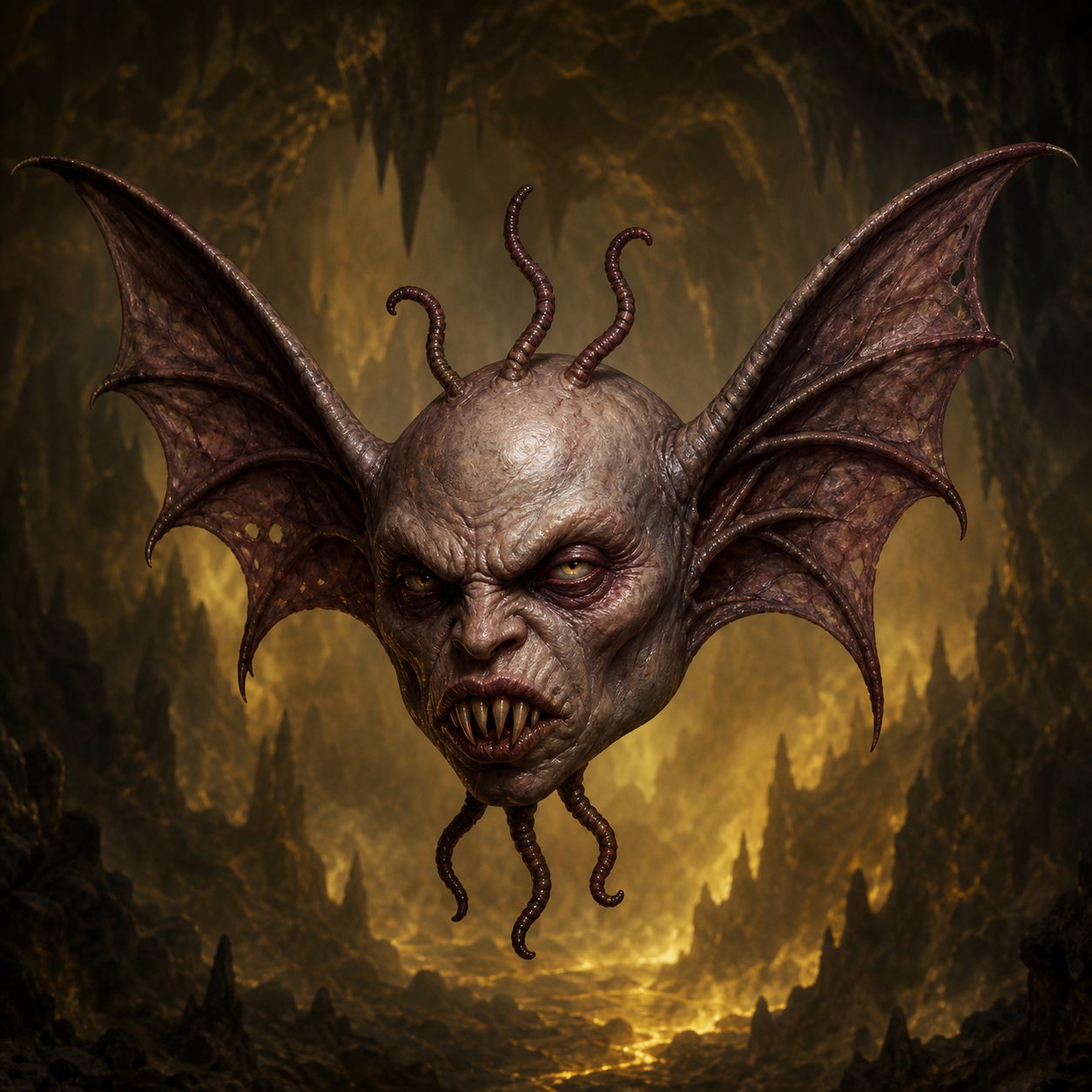 Vargouille bestiary portrait
