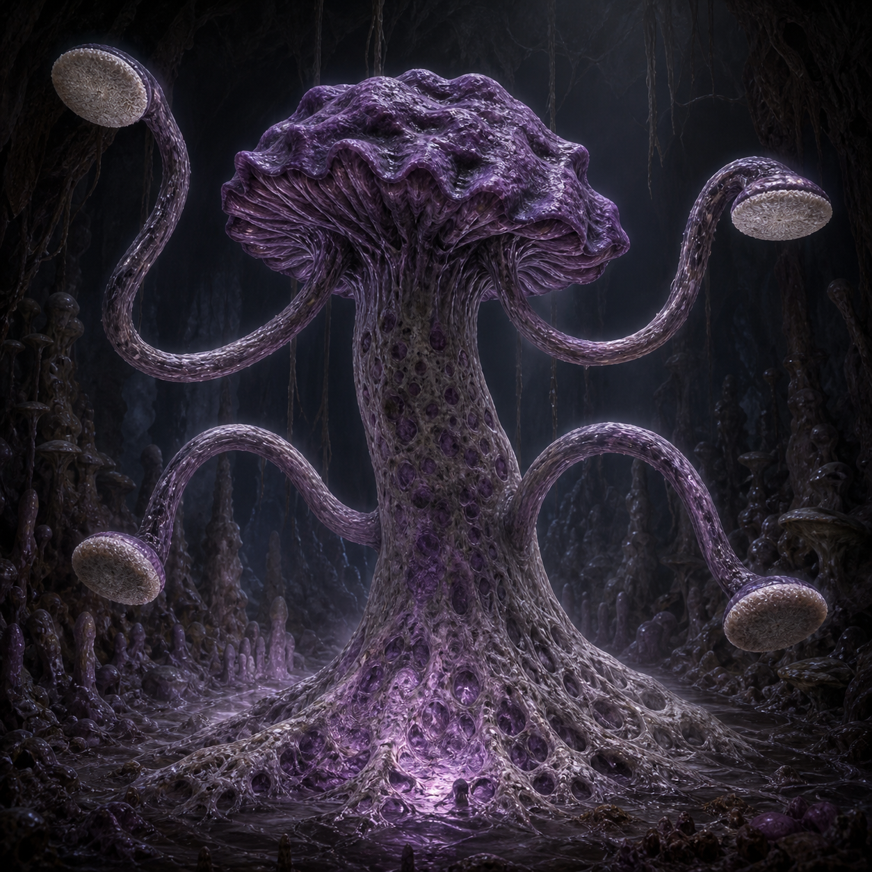 Violet Fungus bestiary portrait