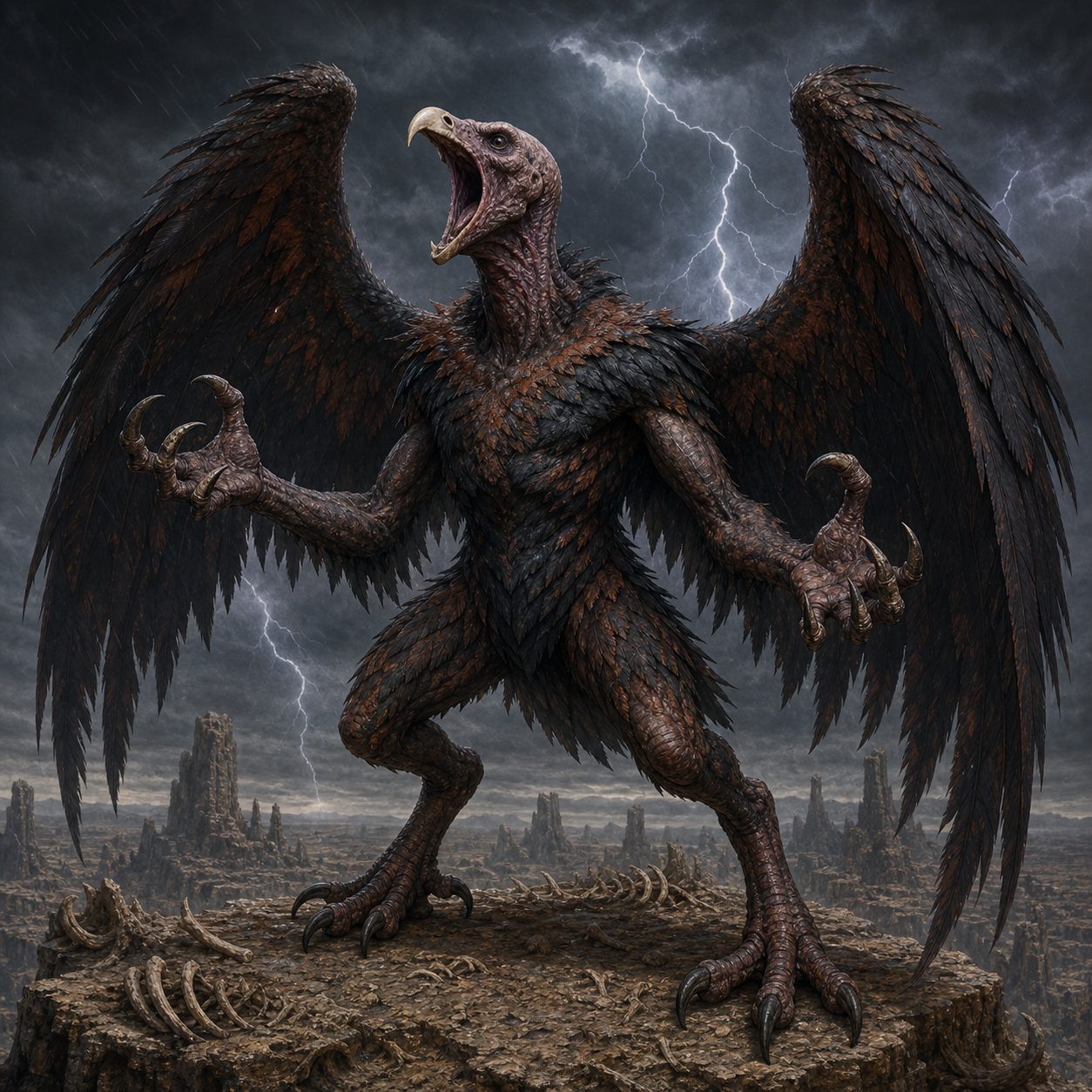 Vrock bestiary portrait