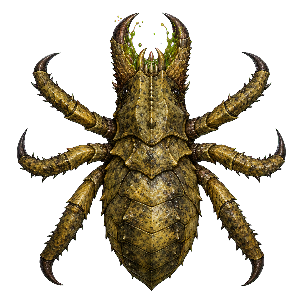 Ankheg top-down encounter token