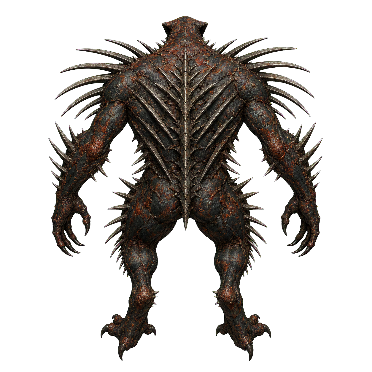 Barbed Devil (Hamatula) top-down encounter token